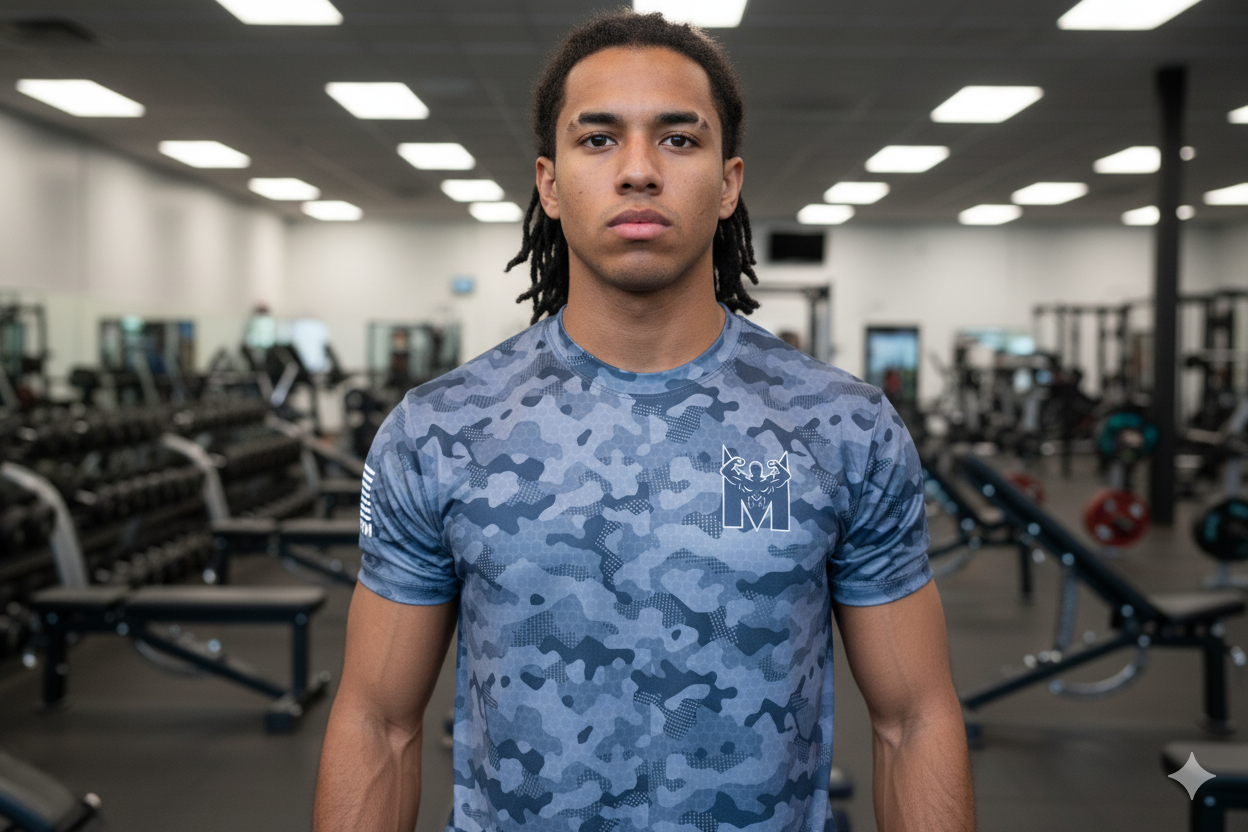 Blue Camo Commando - Freedom