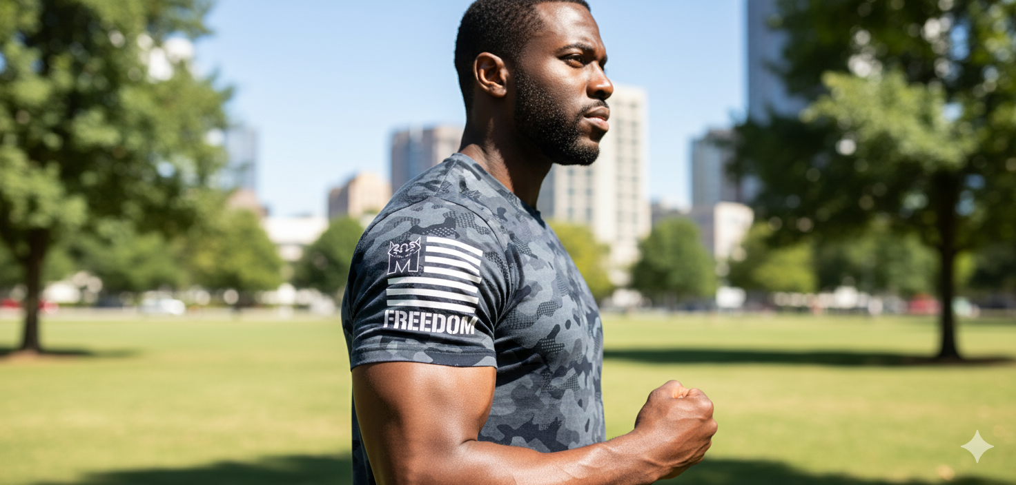 Black Camo Commando - Freedom